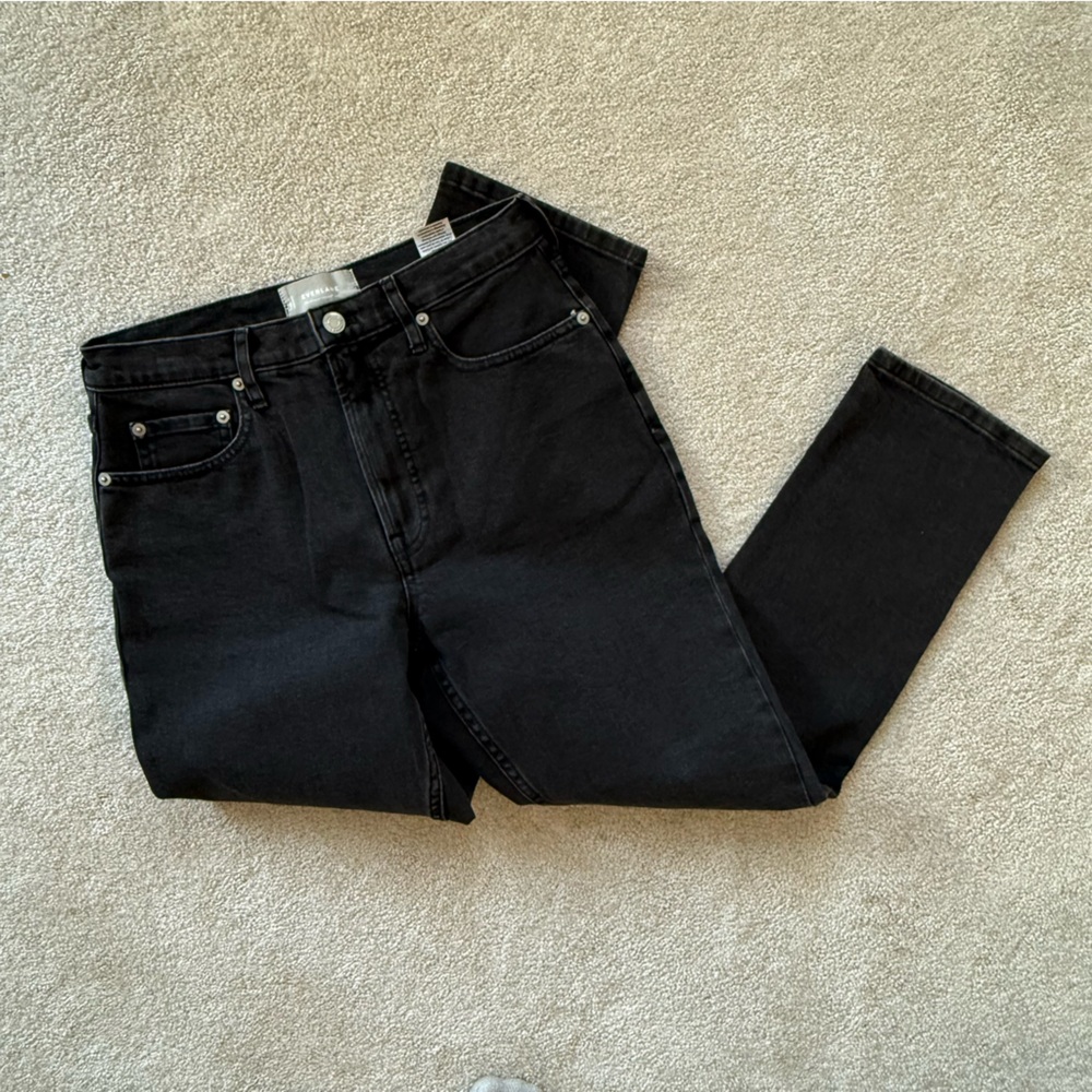 Everlane The Original Cheeky Jeans size 27, Black wash